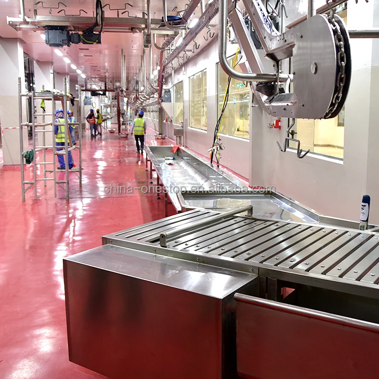 3500 sheep slaughterhouse equipment mutton slaughtering machine slaughterhouse production line
