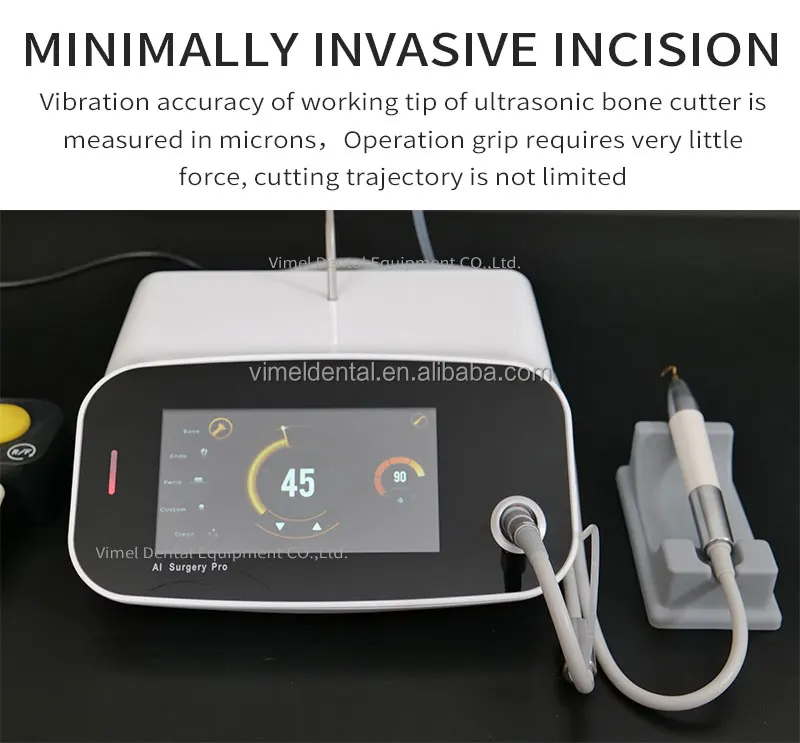 Dental Ultrasonic Piezoelectric Surgery Bone Knife Wireless Pedal