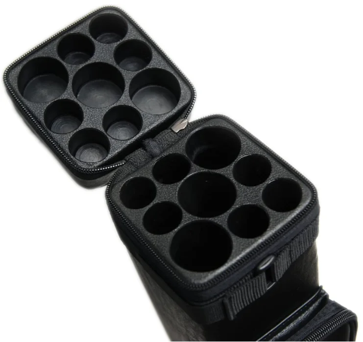 Модный футляр для бильярдного кия, футляр для бильярдного кия с 6 отверстиями, Футляр 2X4, аксессуары для бильярда, футляр для нескольких Удочек