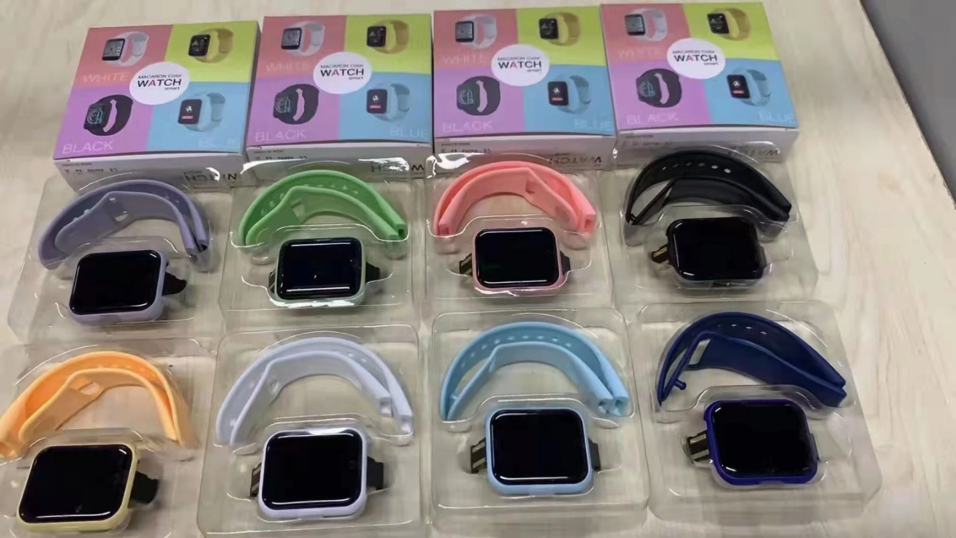 Часы macaron color watch smart. Часы macaron color watch smart