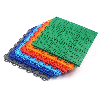 New Design 18mm Thick Anti-Slip Wear Resistance PP Interlocking Tile for Basketball Court