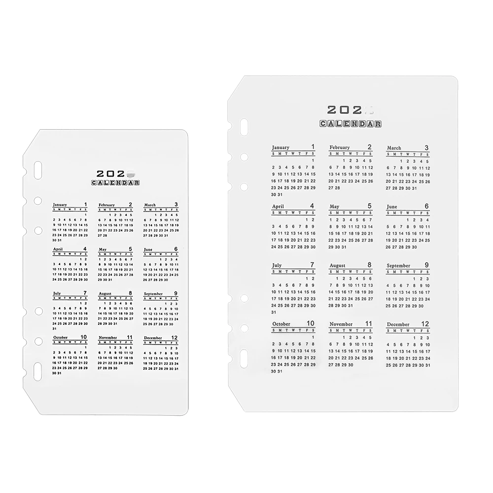 Buy LV Gm or Mm A5/A6 Loose-leaf Calendar 2023 Partition PP Online in India  