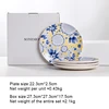 White Blooming 9-inch disc -4-piece set
