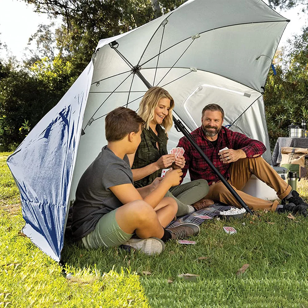 Windproof Uv-proof Beach Fishing Umbrella For Outdoor Camping_voghion.com