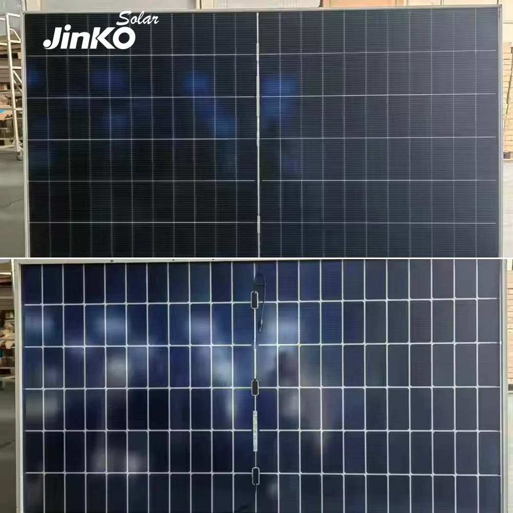 Jinko N-Type 710W Dual Glass Bifacial High Efficiency Solar Panels