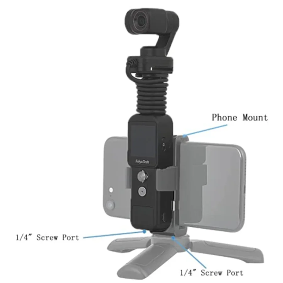 FeiyuTech Feiyu Pocket 2S Split Design Magnetic Base Ultra HD 4K View  3-Axis Camera Gimbal For Video Recording| Alibaba.com