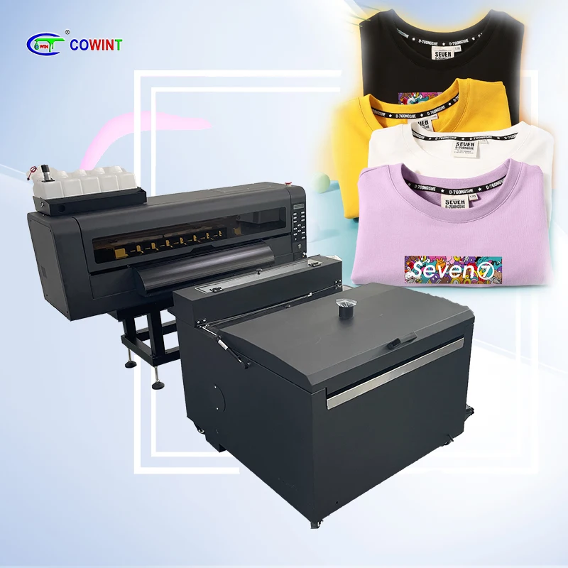 Cowint 2023 Новый Стиль a1 60 см все в одном xp600 струйный принтер для переноса дтф с порошковой встряхиванием и
