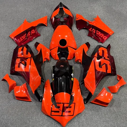 Motorcycle Fairing Kit for Ducati Panigale V4 2020 2021 2022 2023 2024 ABS Injection Customized Motorcycle  Fairings  Kit