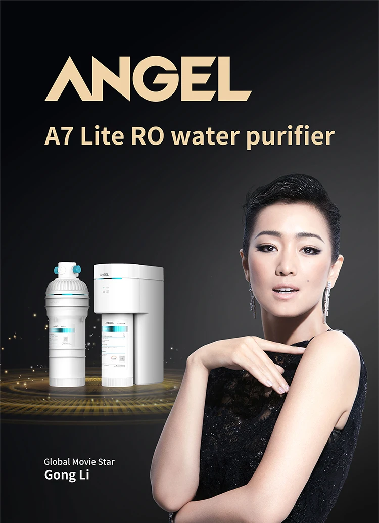 angel a7 household 400 gpd ro water purifier,und