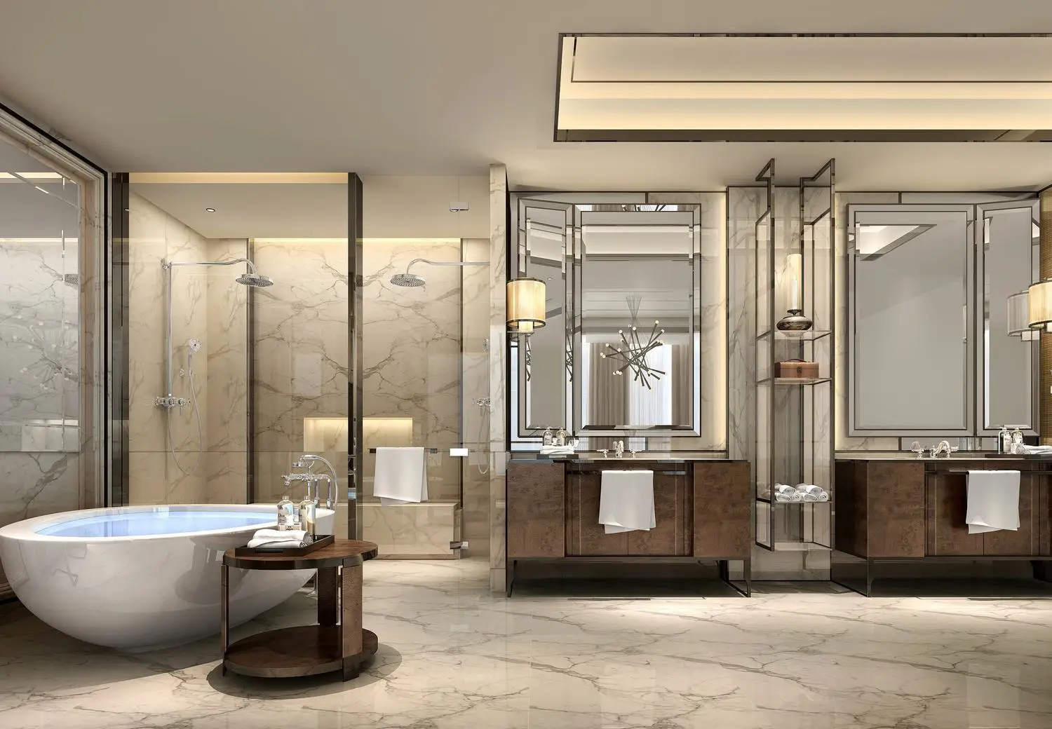 CREATION Marriott Hotel High Class Luxury Light Oak Wood Veneer Hotel Furniture For Hotel Project