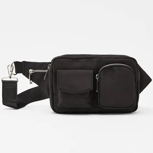 Custom Logo Fabric Women Nylon Belt Bum Bag Fashion Ladies Waist Fanny Pack Pouch