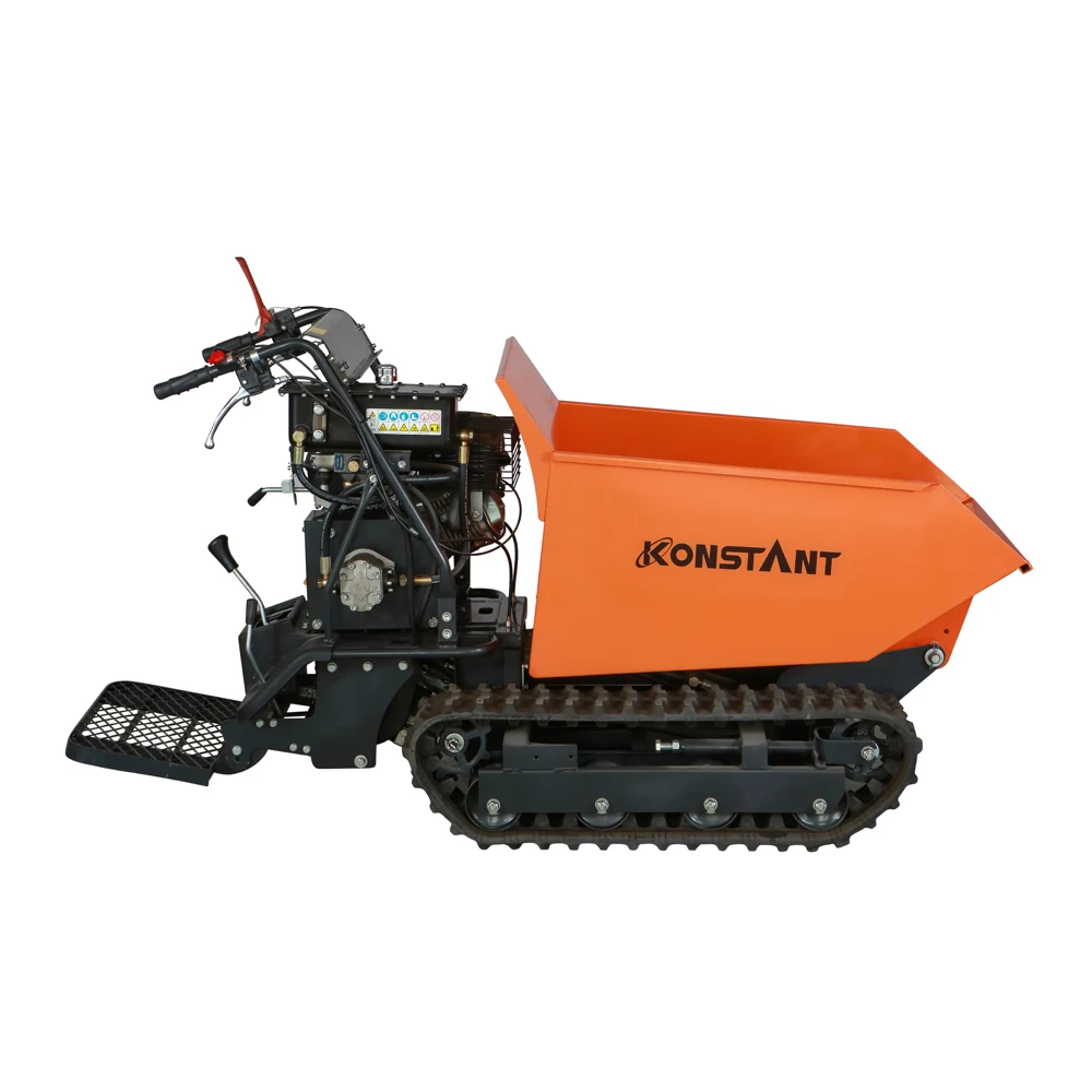 Mini Raupen Dumper CE Approved  Dumpy  Mini Track Crawler Dumper  Mini Tractors  Hydraulic Tipping  Parkside Dumper Buggy