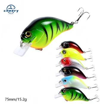 Fishing Lure Square Bill Crankbait 7.5cm 15.2g Wobblers Swimbait Artificial Hard Bait for Bass Carp Trout Pesca Tackle – Soft Lure – view 2