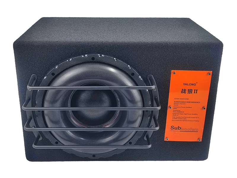Universal 300W Class D DVC SPL Dual 10 Inch Box Subwoofers & Car ...