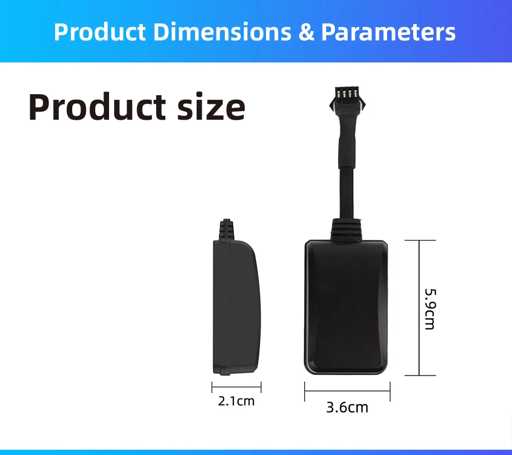 A16 4G GPS Tracker Device Motorcycle Vehicle Tracking System Real Time Cut Off Car Engine GSM GPRS GPS GT06