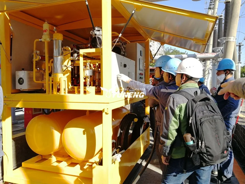 Sf6 Machine Alibaba.com: YUNENG Portable sf6 gas refilling machine with Dilo ...