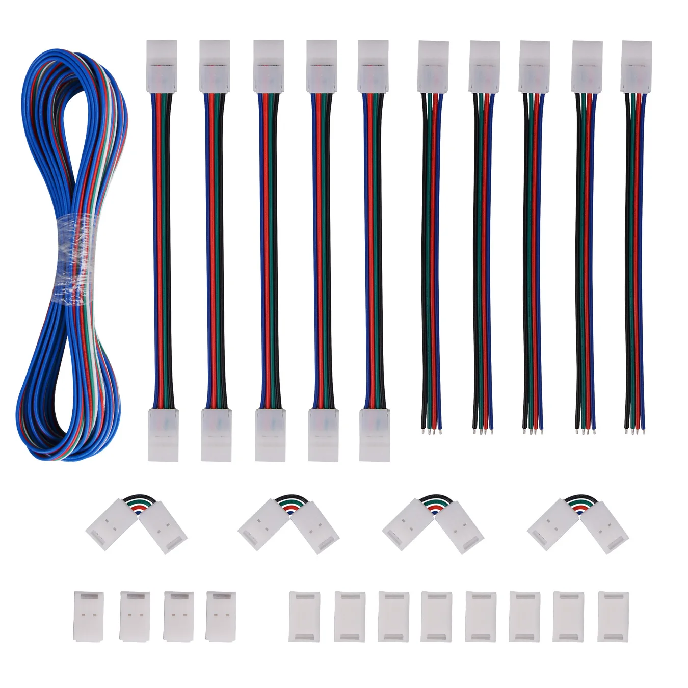 110lm/W Smd2835 RGB LED Strip Light 8mm Dc 12v 24v Ip20 Ip65 11