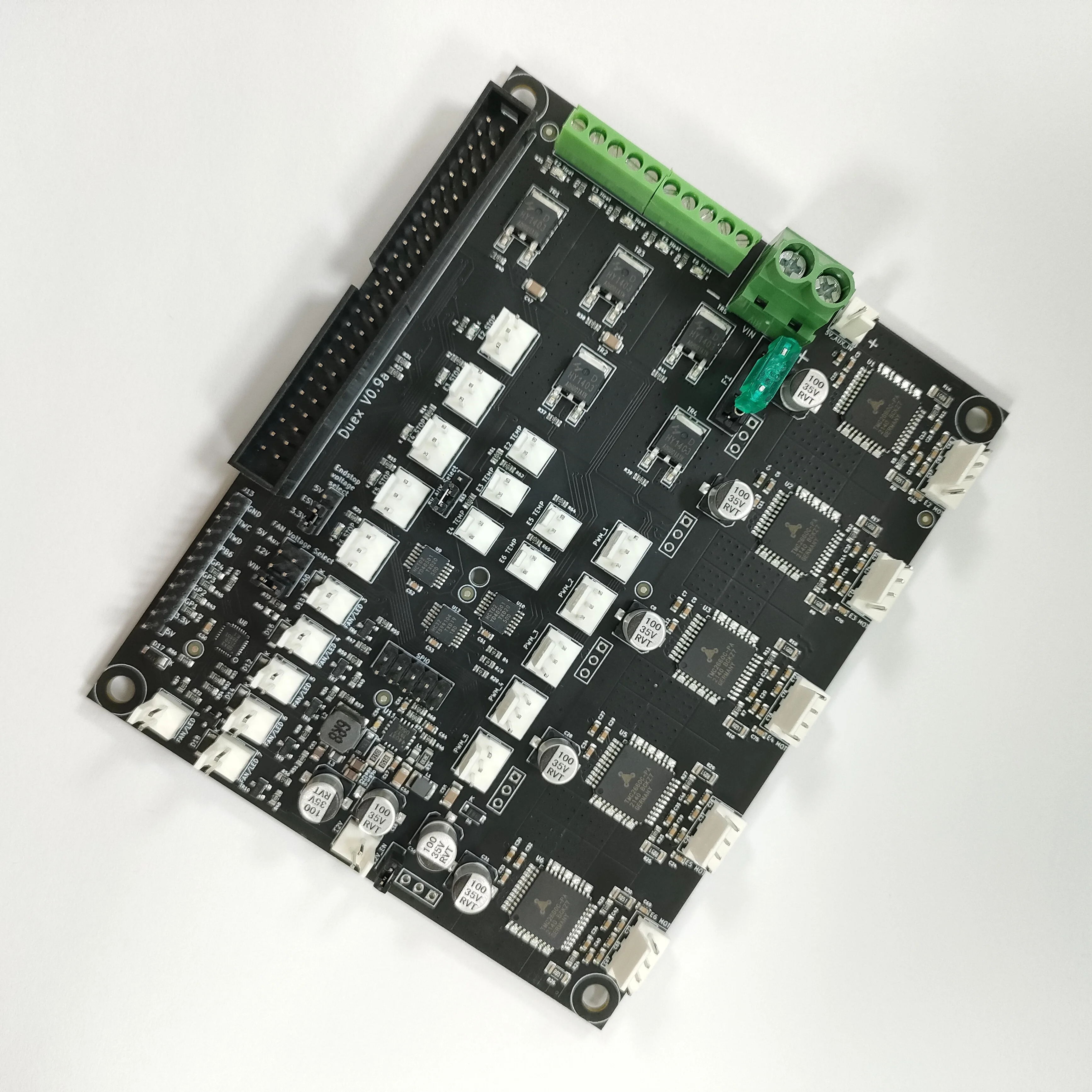 Контроллер платы расширения Duex5 клонированный с шаговым двигателем TMC2660, подходит для термопары PT100 VS Duet 2 Wifi, детали для 3D-принтера