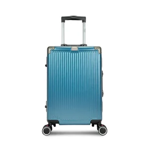 High Quality Unisex Carry-On Luggage ABS+PC Hardside Travel Bag with Spinner Caster TSA Lock Aluminum Trolley Suitcase
