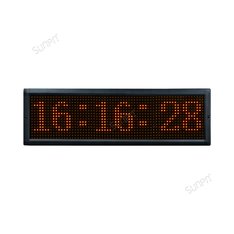 Large Led Display Digital Clock Countdown Timer Large Outdoor Digital Clock Led Time Zone Clock