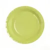 จานกระดาษ 7 นิ้ว*10 ชิ้น*สีชมพูอ่อน