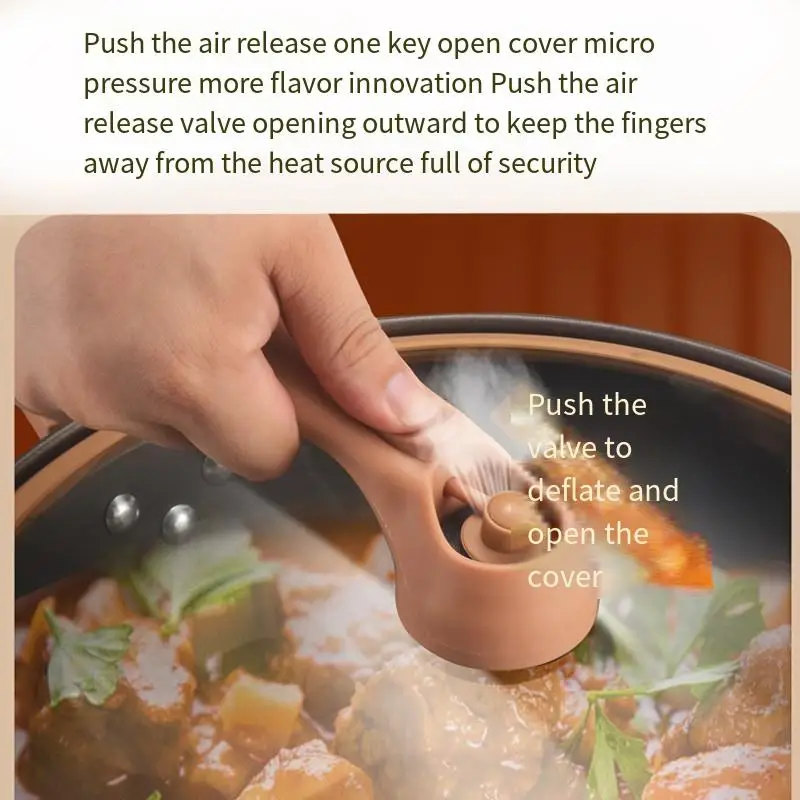 Nonstick Coating Pan Wok Home Kitchen Multifunctional Cookware Suitable for Frying Steam Boil