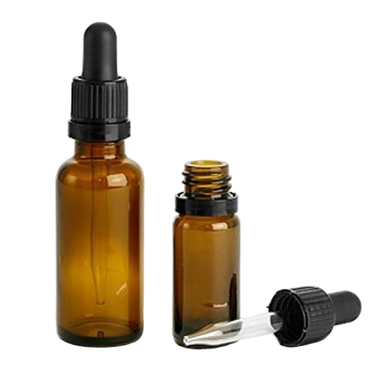 Samples free sale 10ml essential oil bottle amber glass bottle for eye drop with different cap