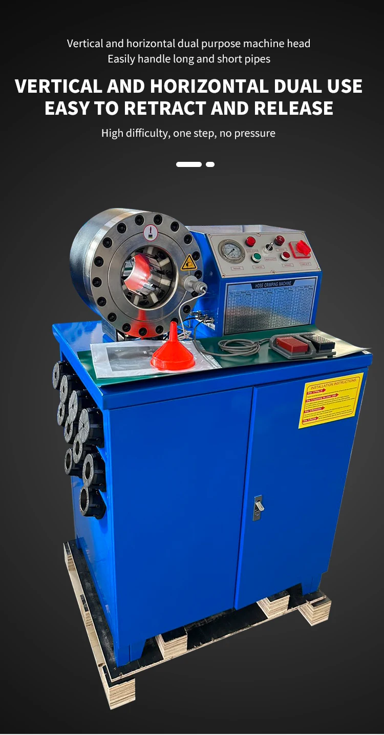 Factory Automatic 1/42'' P32 P20 Hydraulic Hose Pipe Pressing Tool