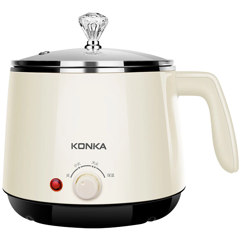 KONKA 220V Mini Multifunction Electric Cooking Machine Single/Double Layer Available Hot Pot Multi Electric Rice Cooker