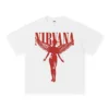 Nirvana bright red white