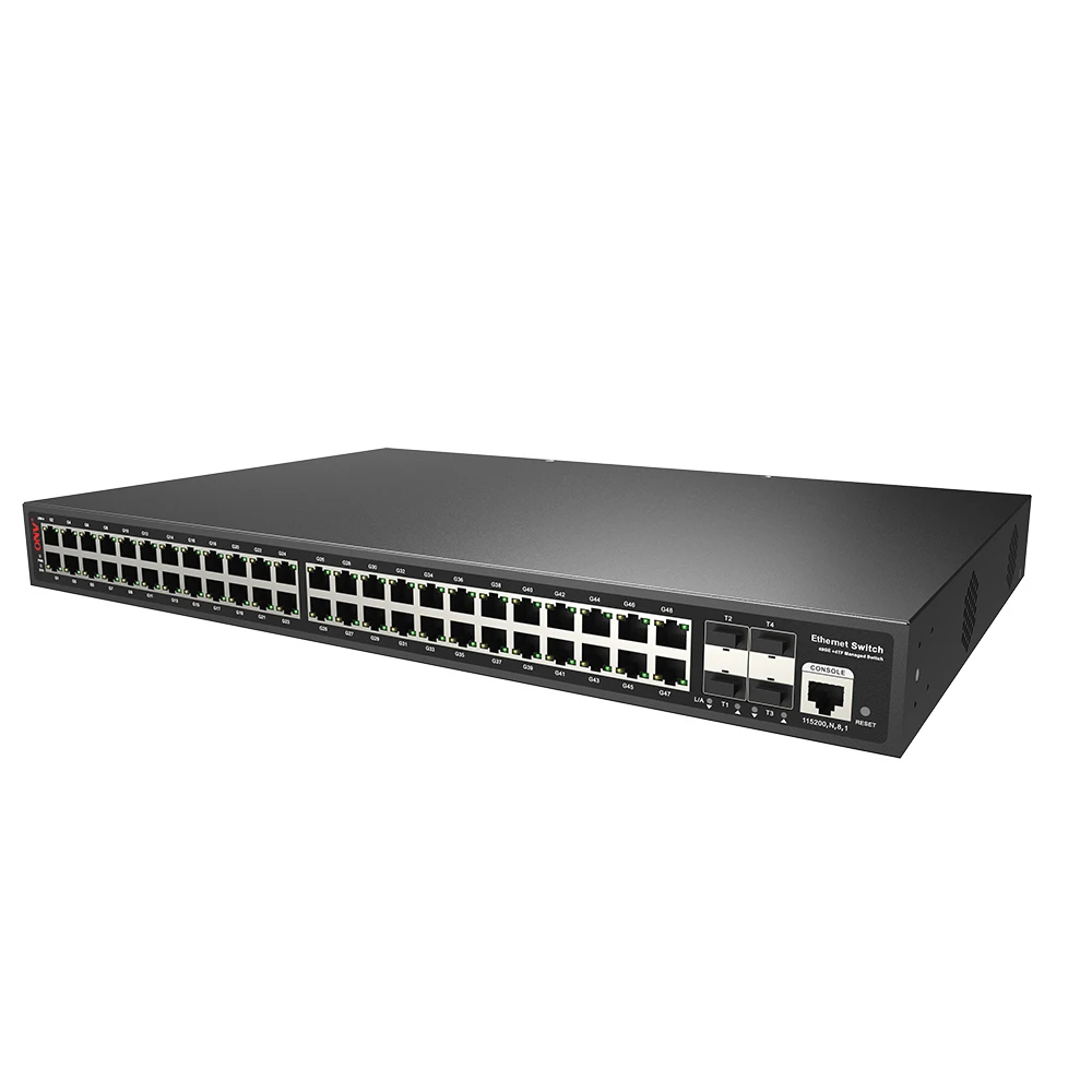 ONV56052FM 10G Aggregation Ethernet Switch 48 Port Managed Network Switch with 4 10G SFP Uplink