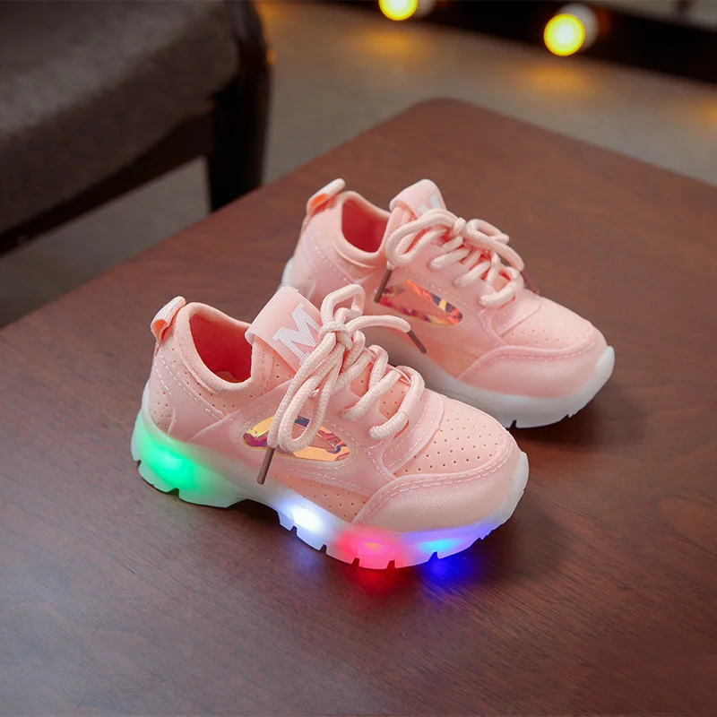 Old Light up Shoes LED Socks for Kids Baby Sneakers