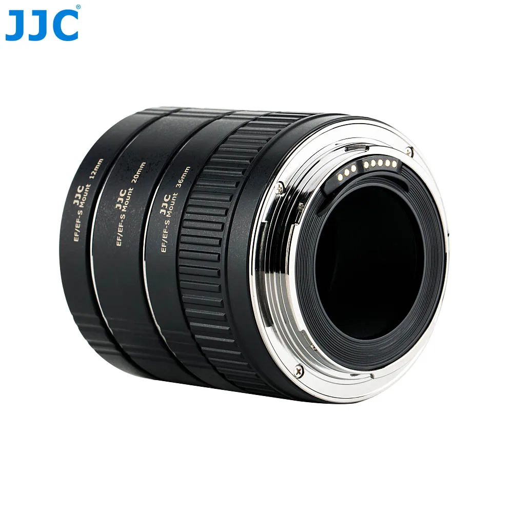 JJC AET-CS(II) Camera Automatic Extension Tube for Canon EF/EF-S Mount, for Macro Photography