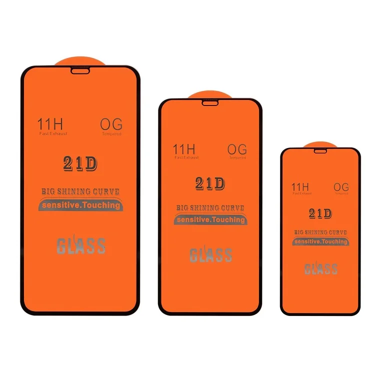 Og High Quality Antistatic Silk Screen Tempered Glass Screen Protector