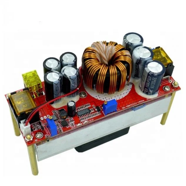 1500W 30A DC Boost Converter Step-up Power Supply Module In10~60V Out 12~90V 