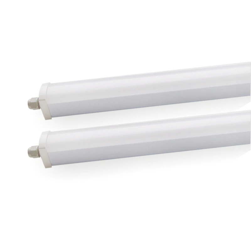 LED 2ft 4ft 5ft Single Batten Fitting Fixture with INTEGRATED LED wide tube beam 