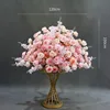 Boule de fleur de grande hirondelle de parfum rose foncé