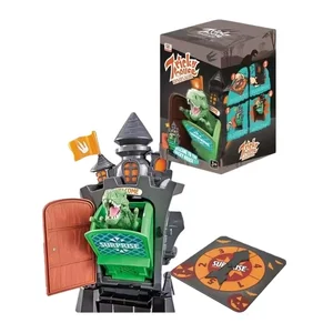 ITTL Plastic Toy Gift Box Interactive Dinosaur Surprise House for Halloween Game Toys