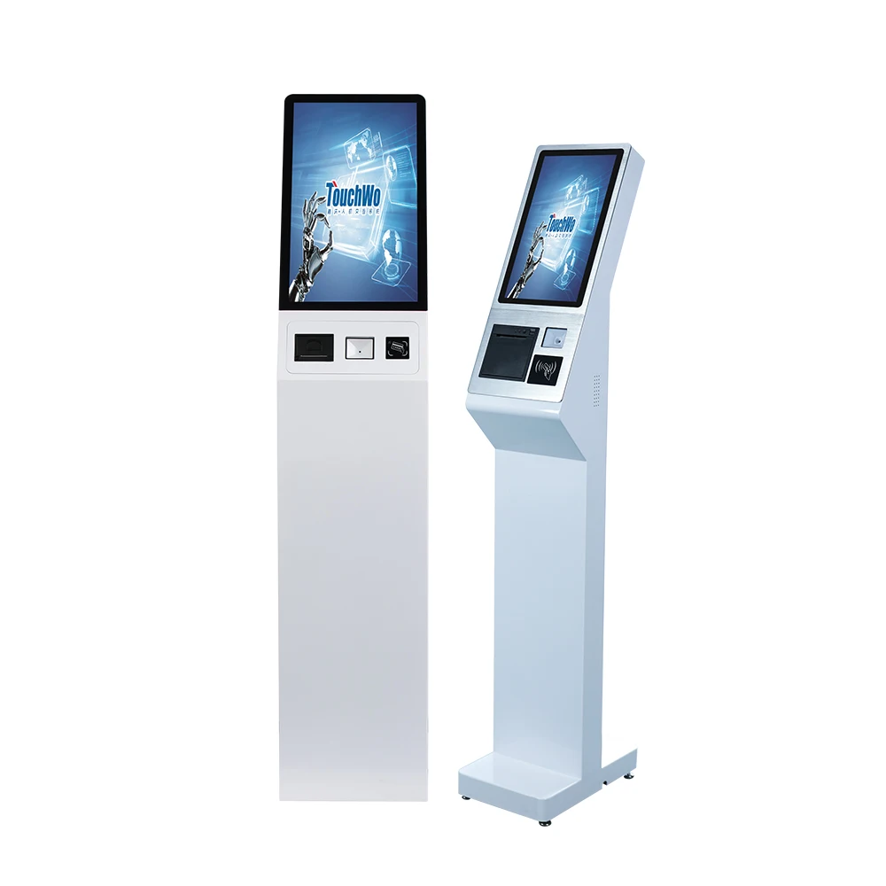 Win11 Win10 Android Self Payment Advertising Display Terminal Stand Interactive Information Kiosk