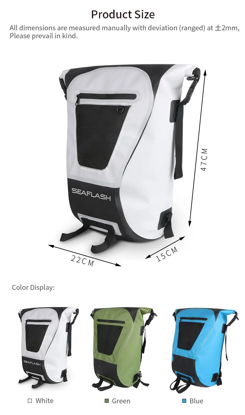 New Desgin Cycling Backpack Motorcycle Backpack Motorcycle Factory Custom Waterproof Unisex Waterproof Shoulder Bag 1 PE Bag 20L
