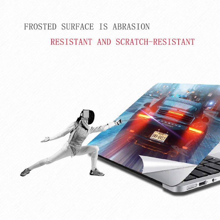 Полностью наклейка для ноутбука кожаный чехол