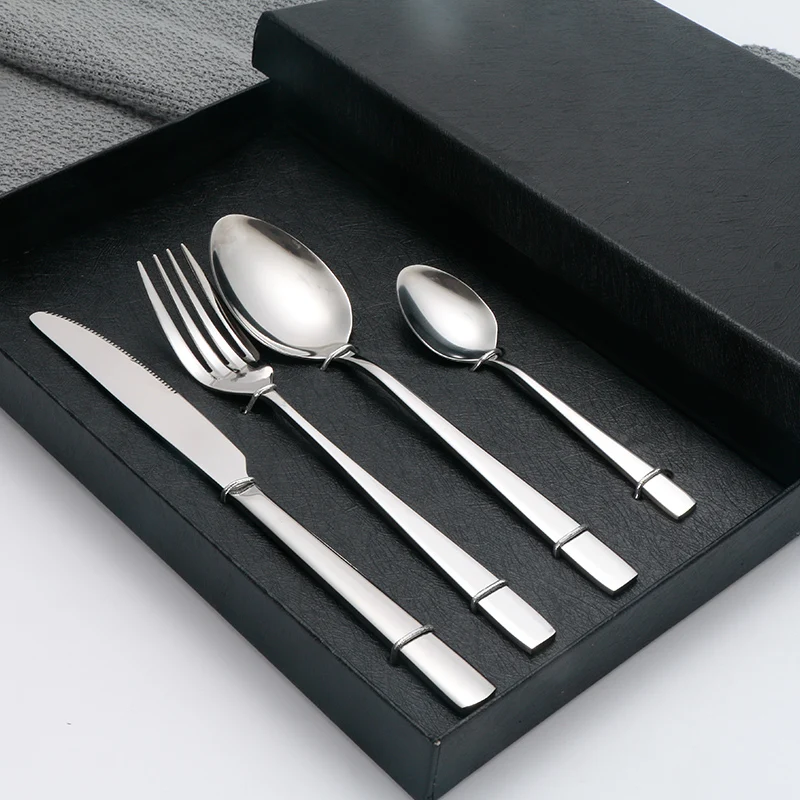 Wholesale Custom Metal Silverware Flatware Bulk Fork Knife And Spoon