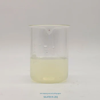 SILATEX K-203 Is Ananti-slipping and Anti-pilling Agent Mainly Composed of Silicon Dioxide, Suitable for Various Fabrics