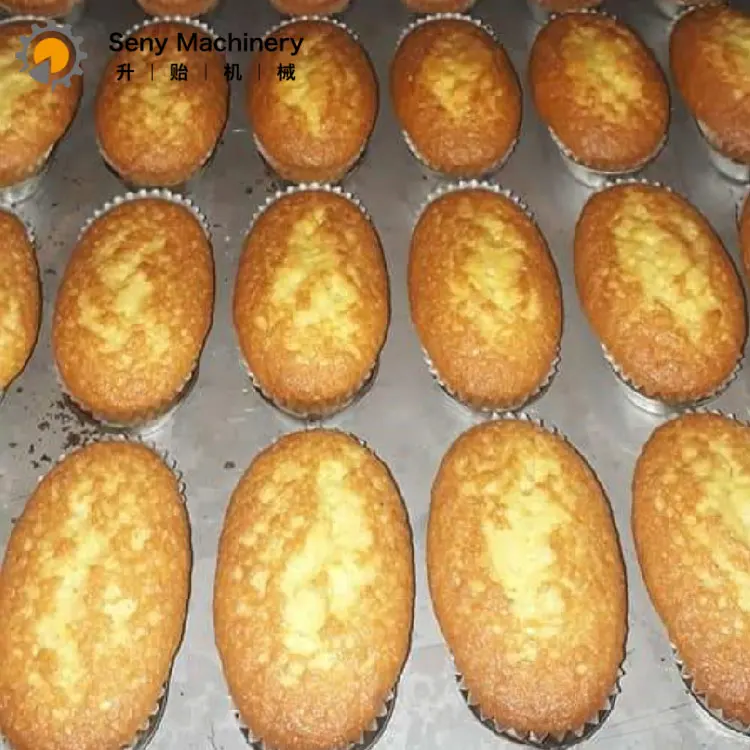 Automatic Cake Cupcake Machine Encrusting Production Line With Various of Nozzles