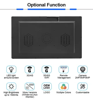 WiFi液晶テレビミニ広告デジタルサイネージディスプレイボード22インチ