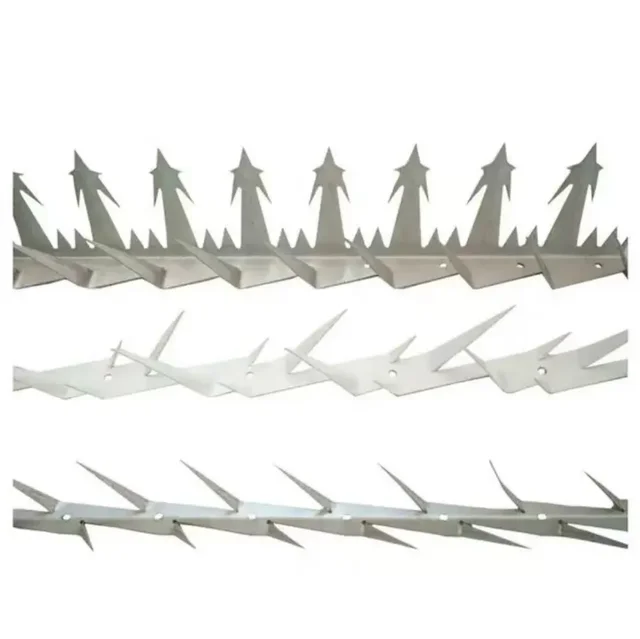 Anti-Intruder Wall Nails with Iron Wire Spikes Barbed Wire Fence for Increased Security