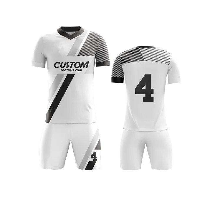 Custom Sublimation Soccer Jerseys Quick Dry Breathable