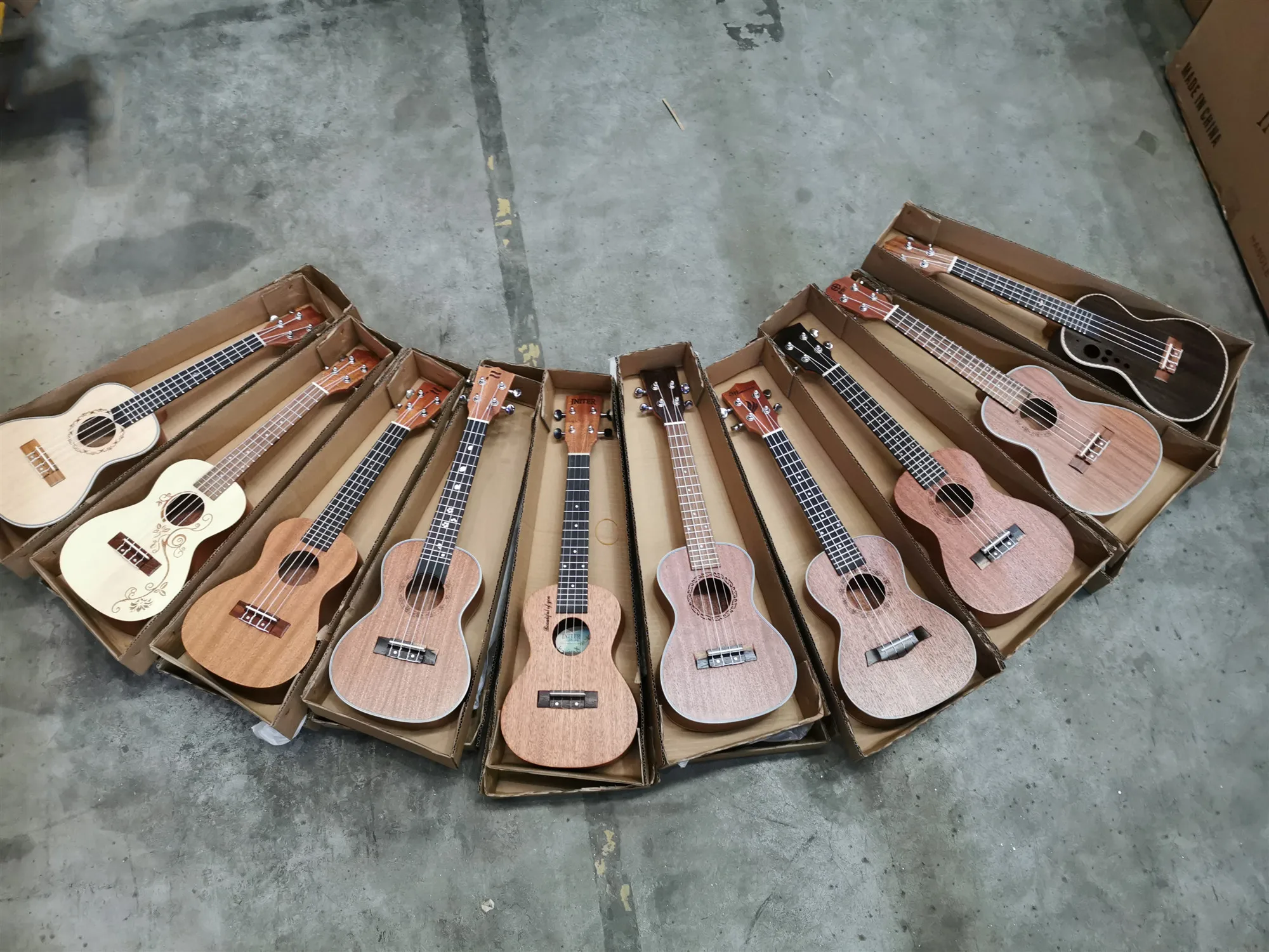 Inventory Cheapest 21 23 26 Inch Ukulele Soprano Concert Tenor Ukulele