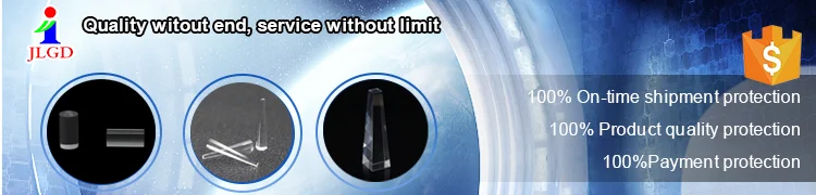 Optical Bk7 Cylindrical light guide rob lens for WOLF, STORZ Endoscope manufacture