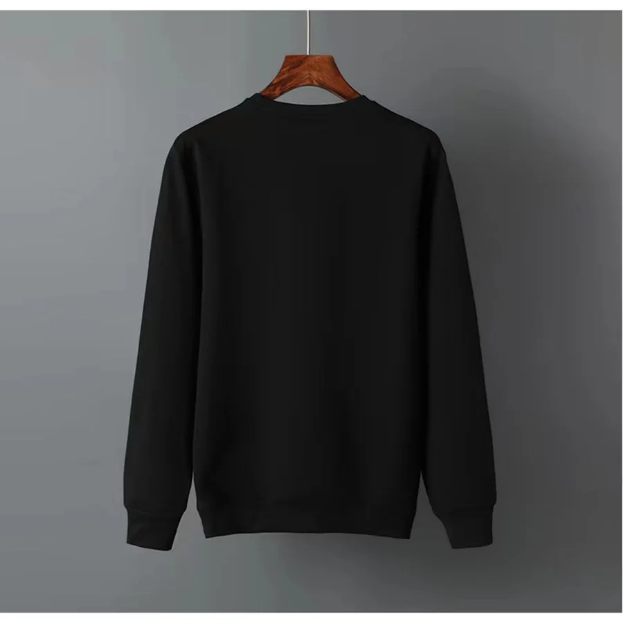 Wholesale Unisex Fleece Crew Neck Sweatshirts Long Sleeve Mens Pullover Jersey Men Sweatshirt